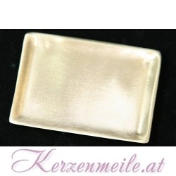 Kerzenteller Rechteck Gold Kerzenteller/Zubehör